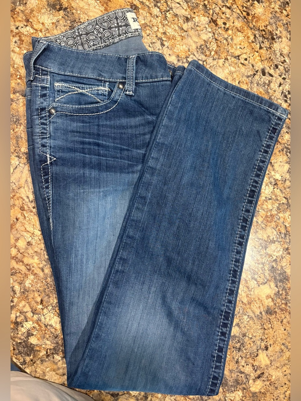 Ariat Women's Straight Leg Jeans in Indigo Blue